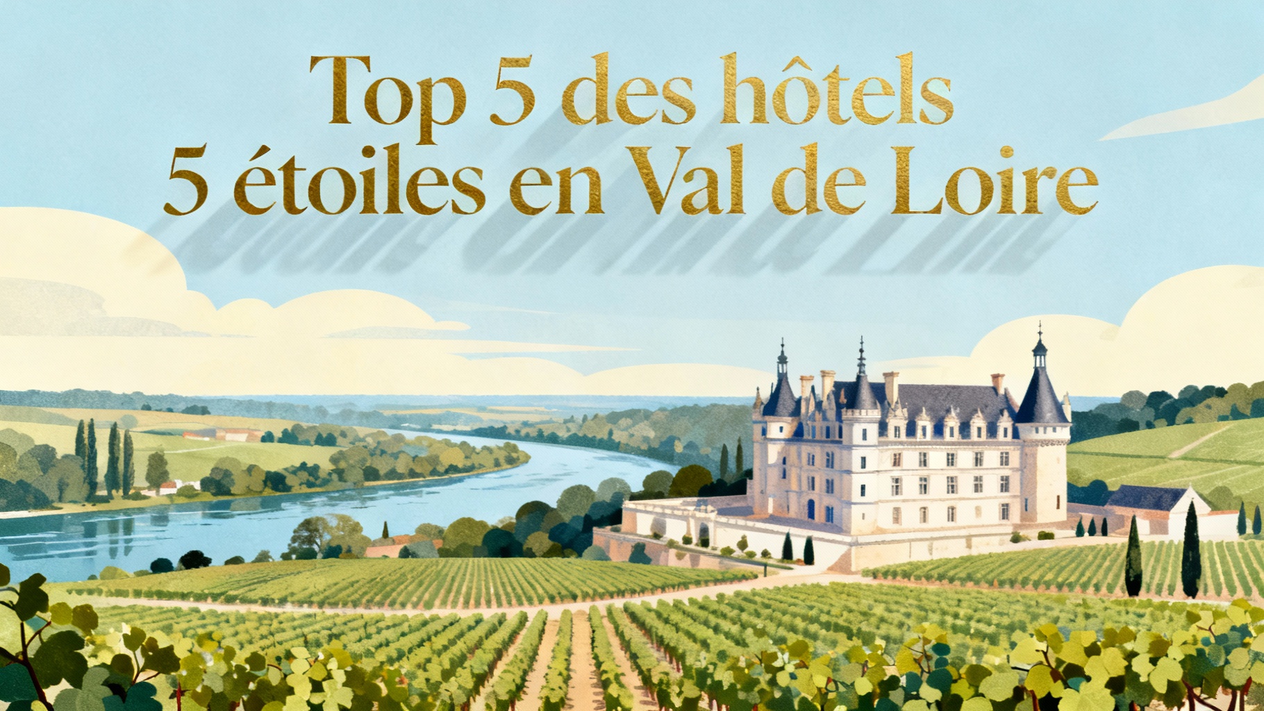 Découvrez les meilleurs hôtels 5 étoiles en val de loire 1 Top 5 des hôtels 5 étoiles en Val de Loire