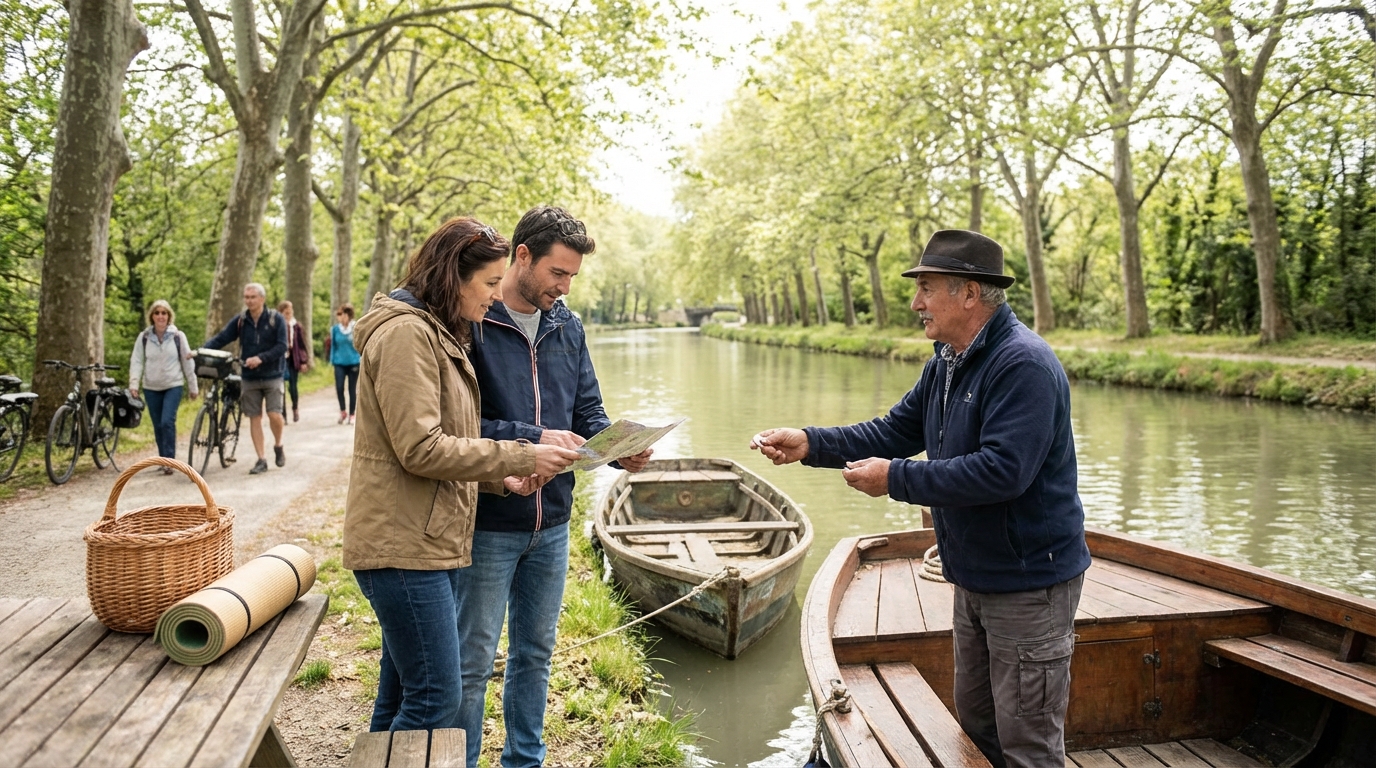 Balade sur le canal du midi : tarifs et conseils pratiques