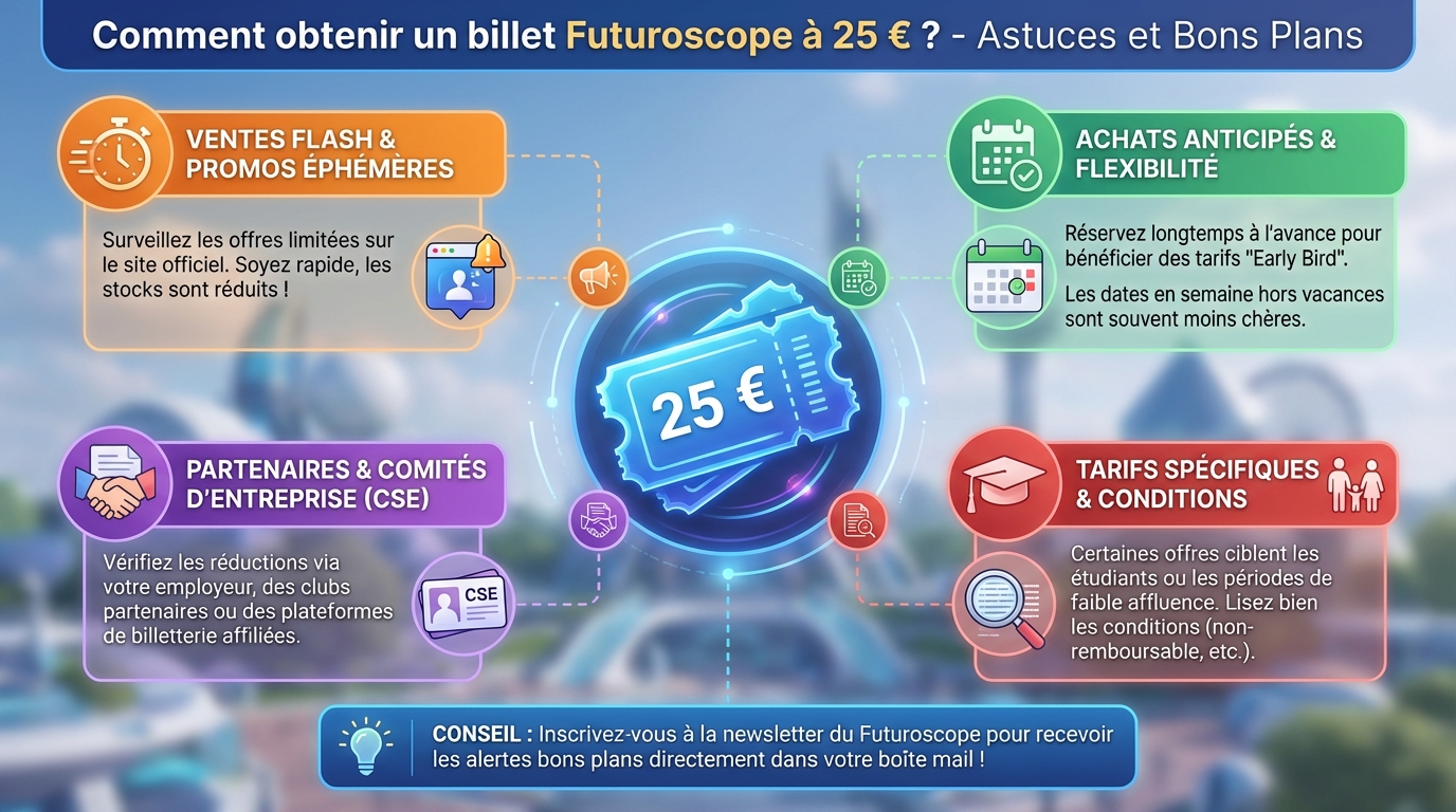 Comment acheter un billet à 25 euros ?