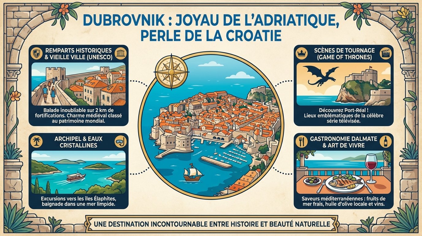 Activités à faire à Dubrovnik
