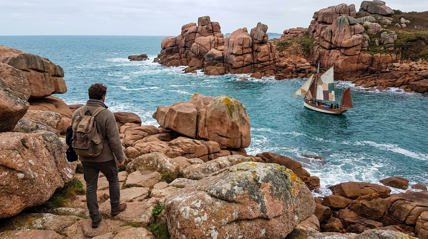 Découvrez la beauté de la côte de granit rose en bretagne