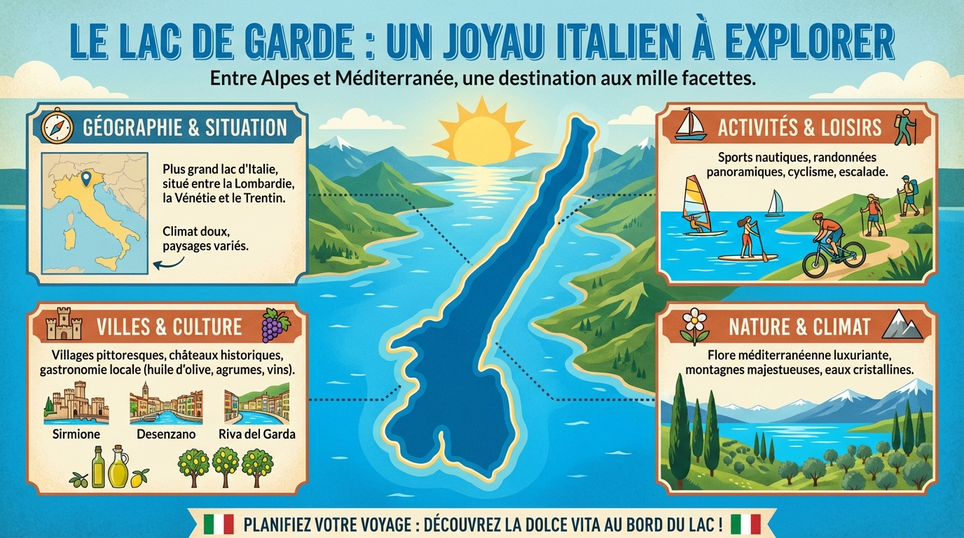 Où séjourner au lac de Garde