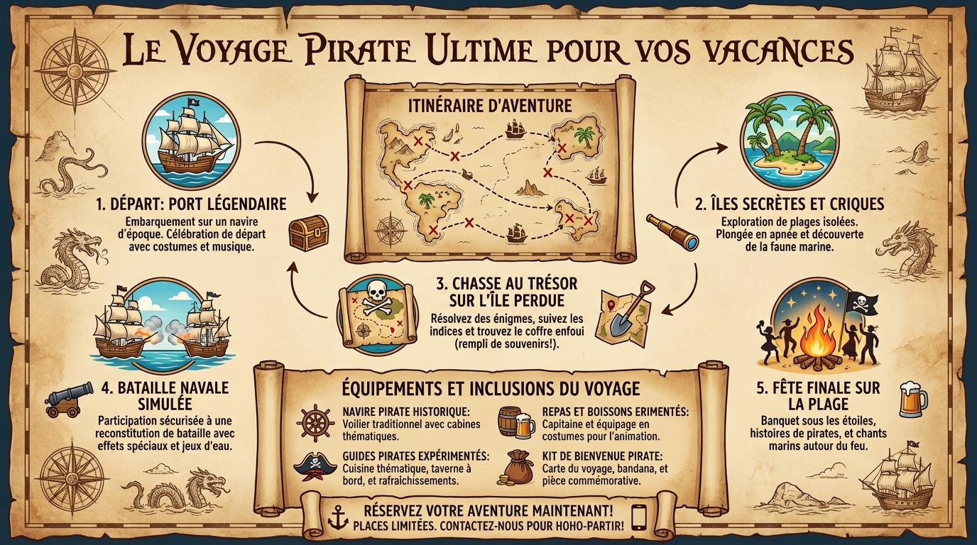 Comment choisir son voyage pirate ?