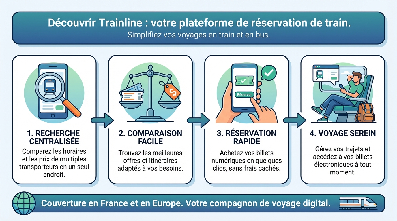 Comment utiliser Trainline ?