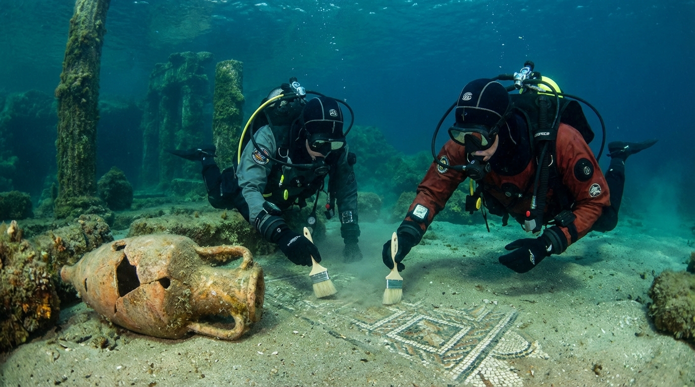 Hélikè, la cité engloutie : mystères et découvertes