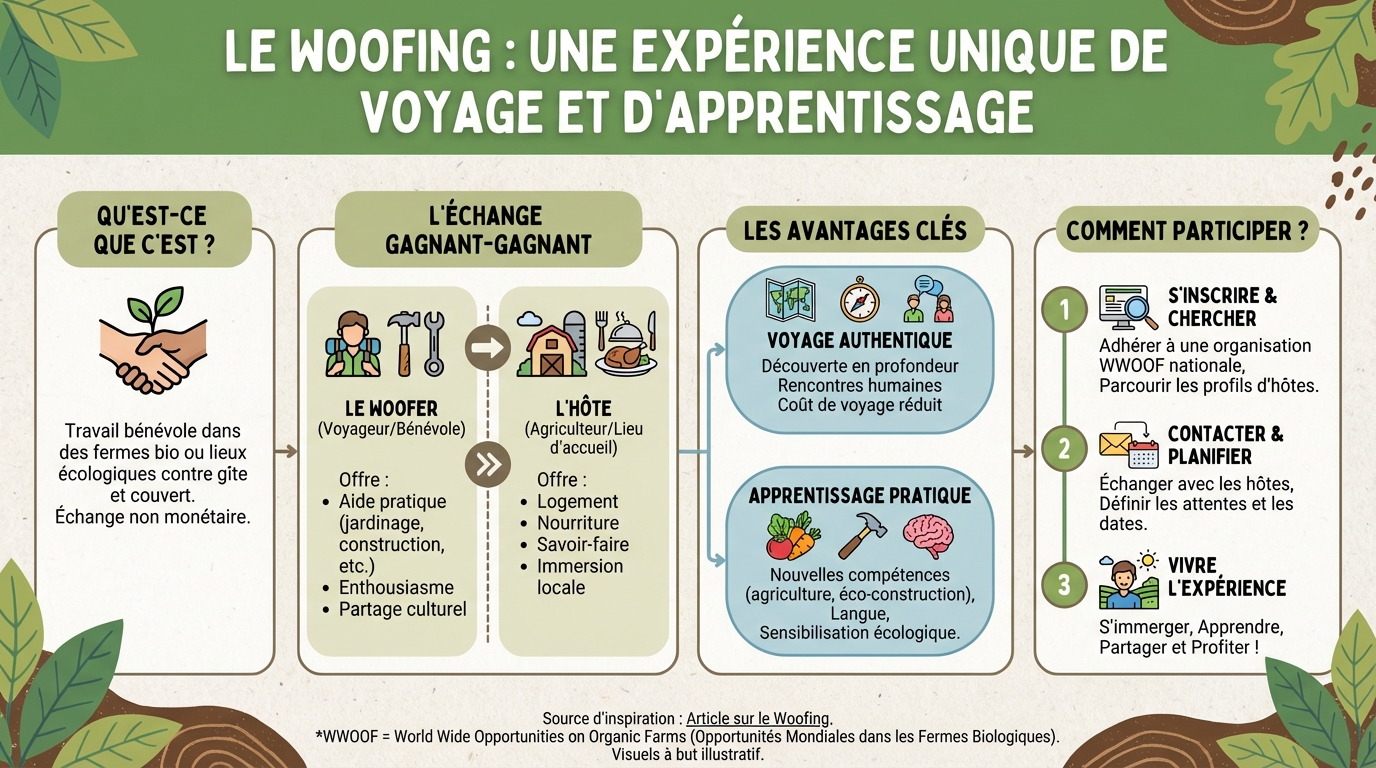 Comment commencer son expérience de woofing ?
