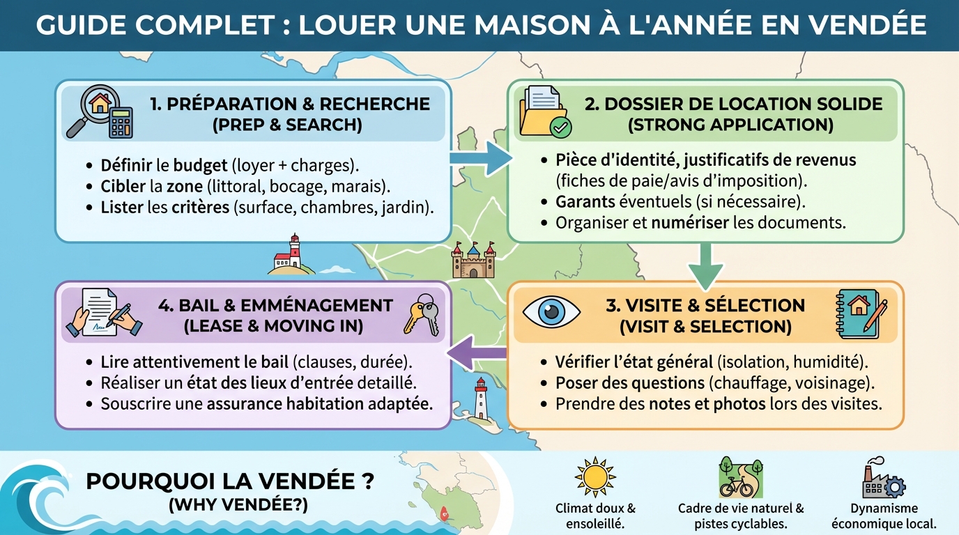 Comment trouver la maison idéale en Vendée