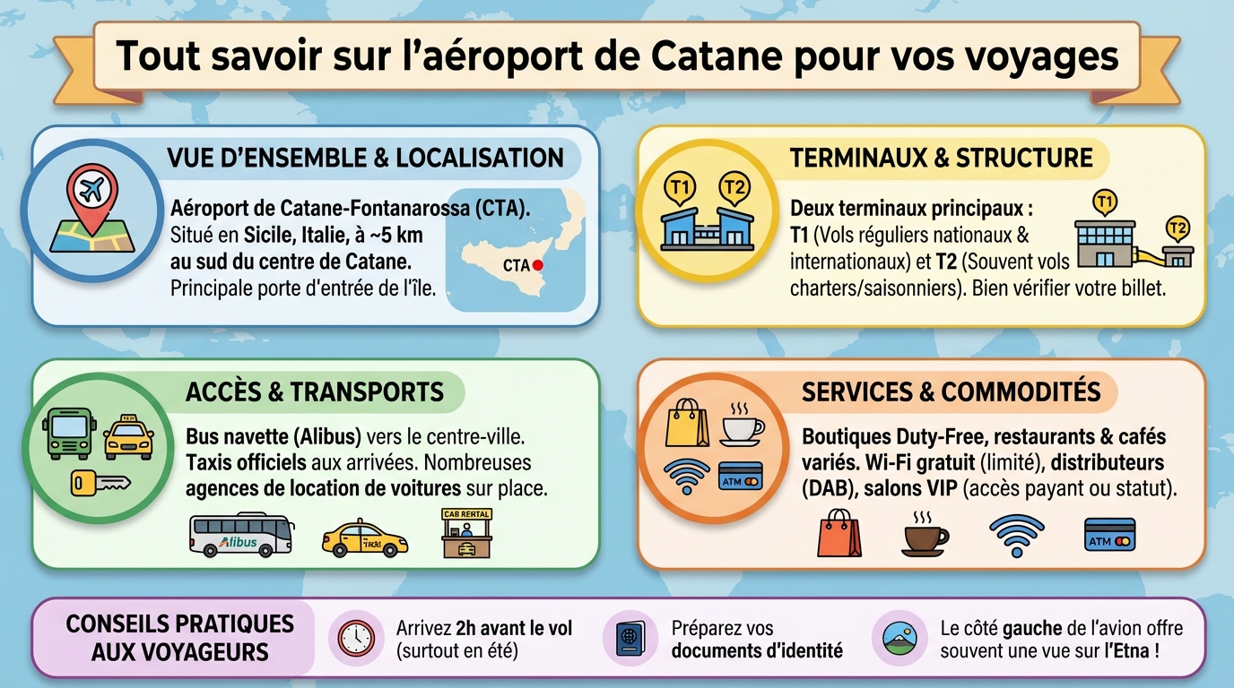 Services proposés à l'aéroport