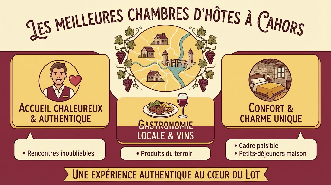 Les meilleures chambres d'hôtes à Cahors