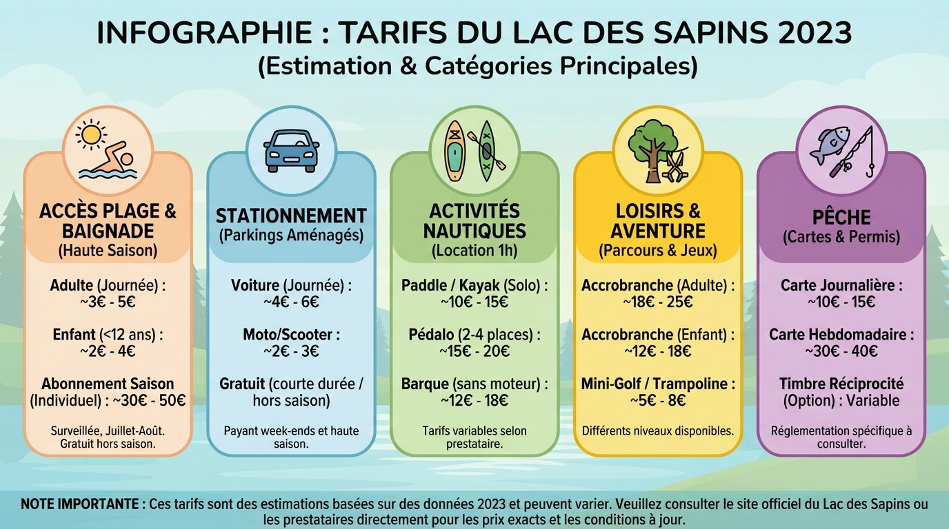 Activités et services disponibles