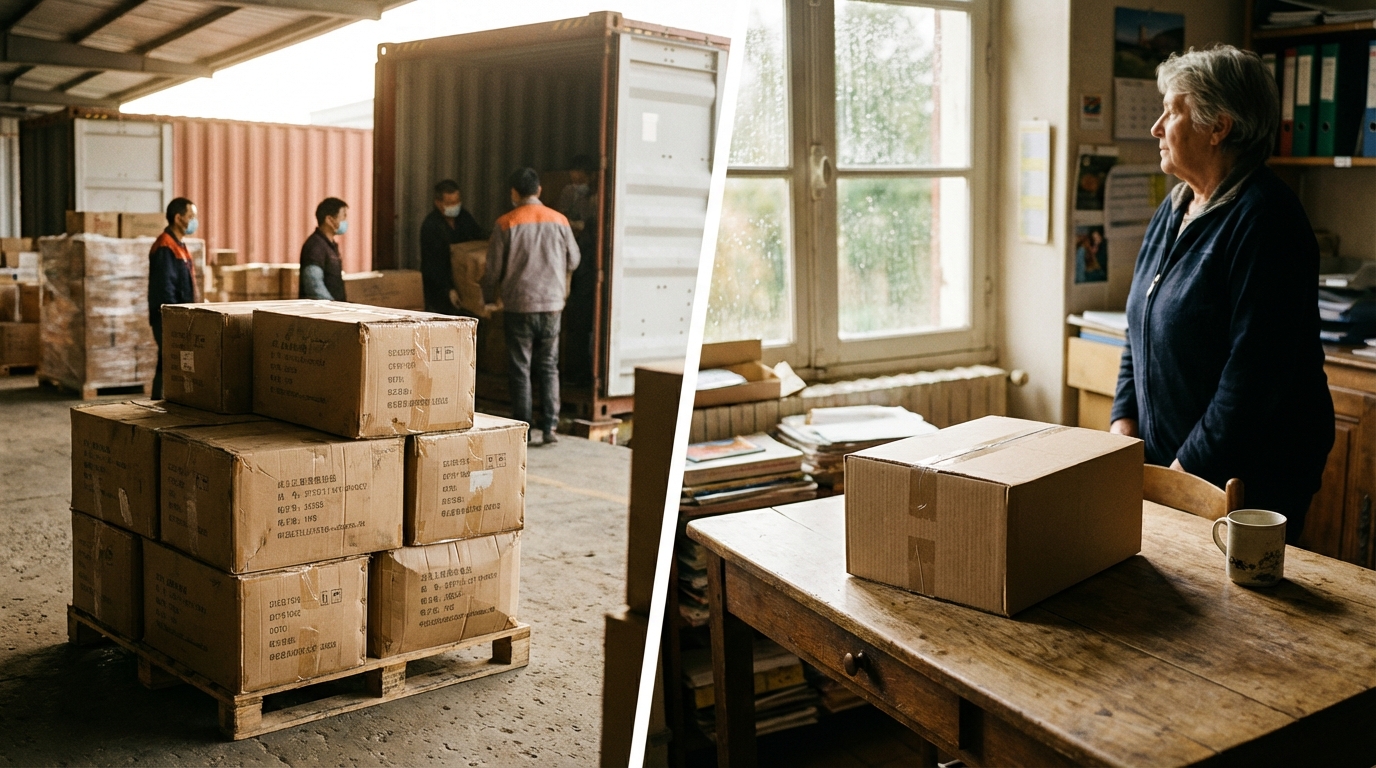 Délai d'envoi d'un colis de chine vers la france