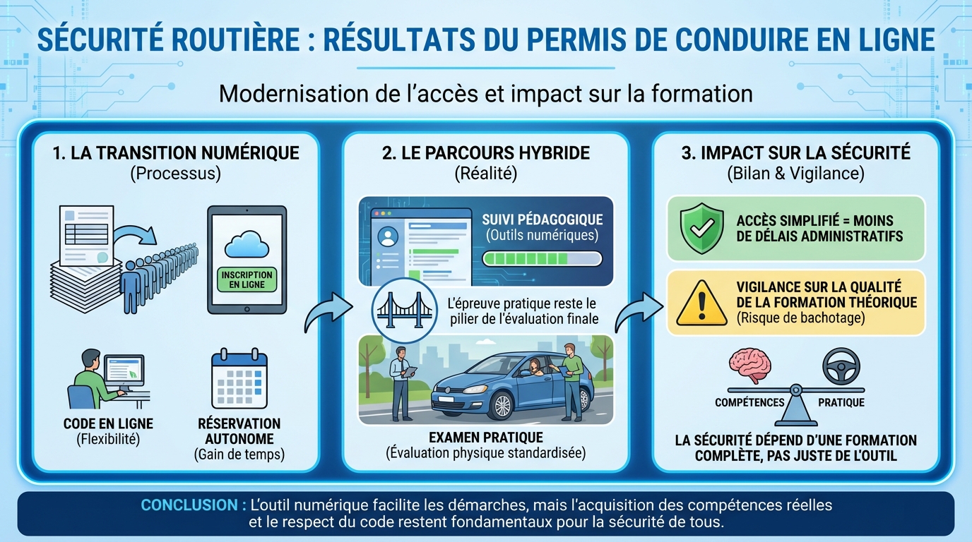 Comment consulter les résultats du permis de conduire ?
