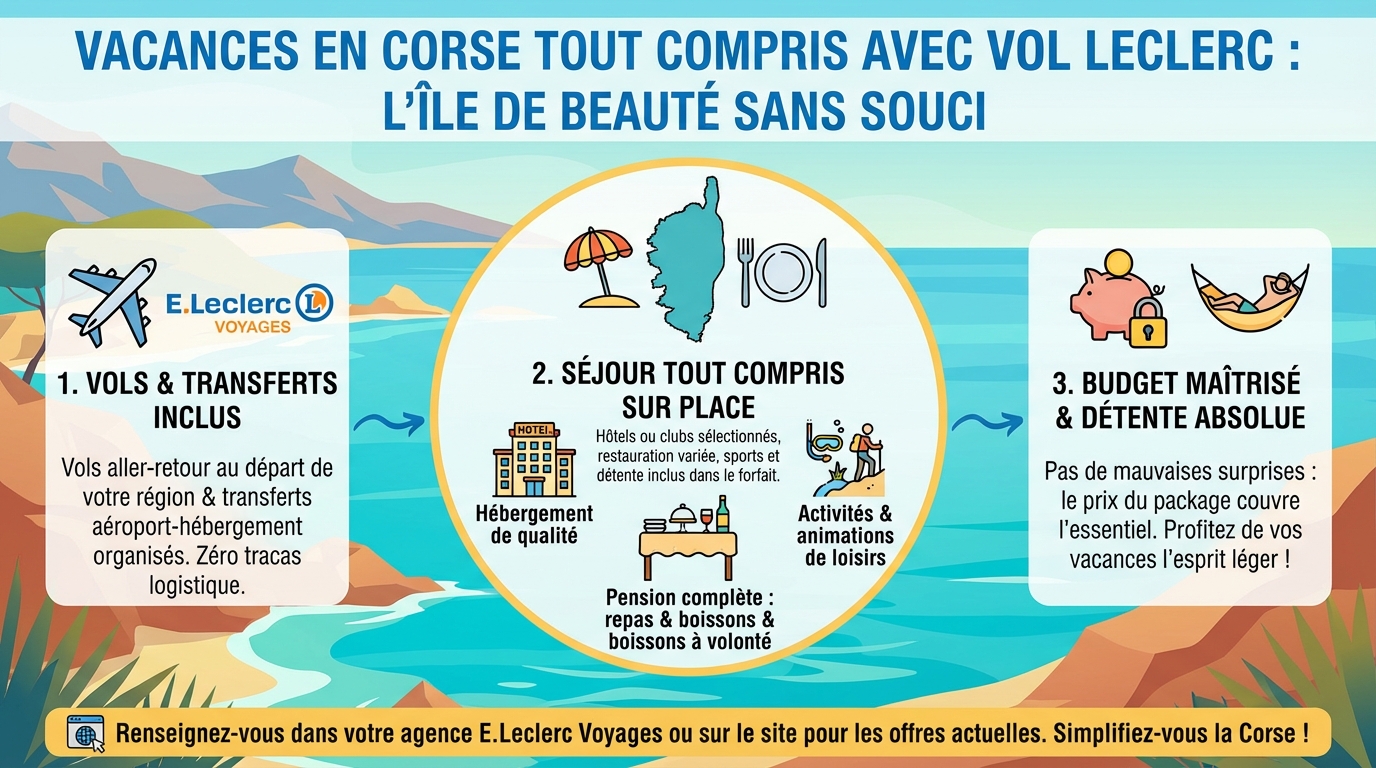 Pourquoi choisir des vacances en Corse tout compris ?