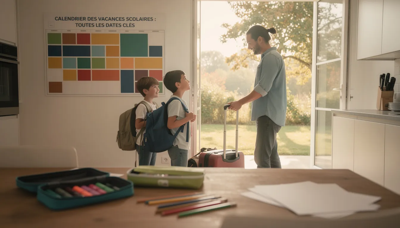 Calendrier des vacances scolaires : toutes les dates clés