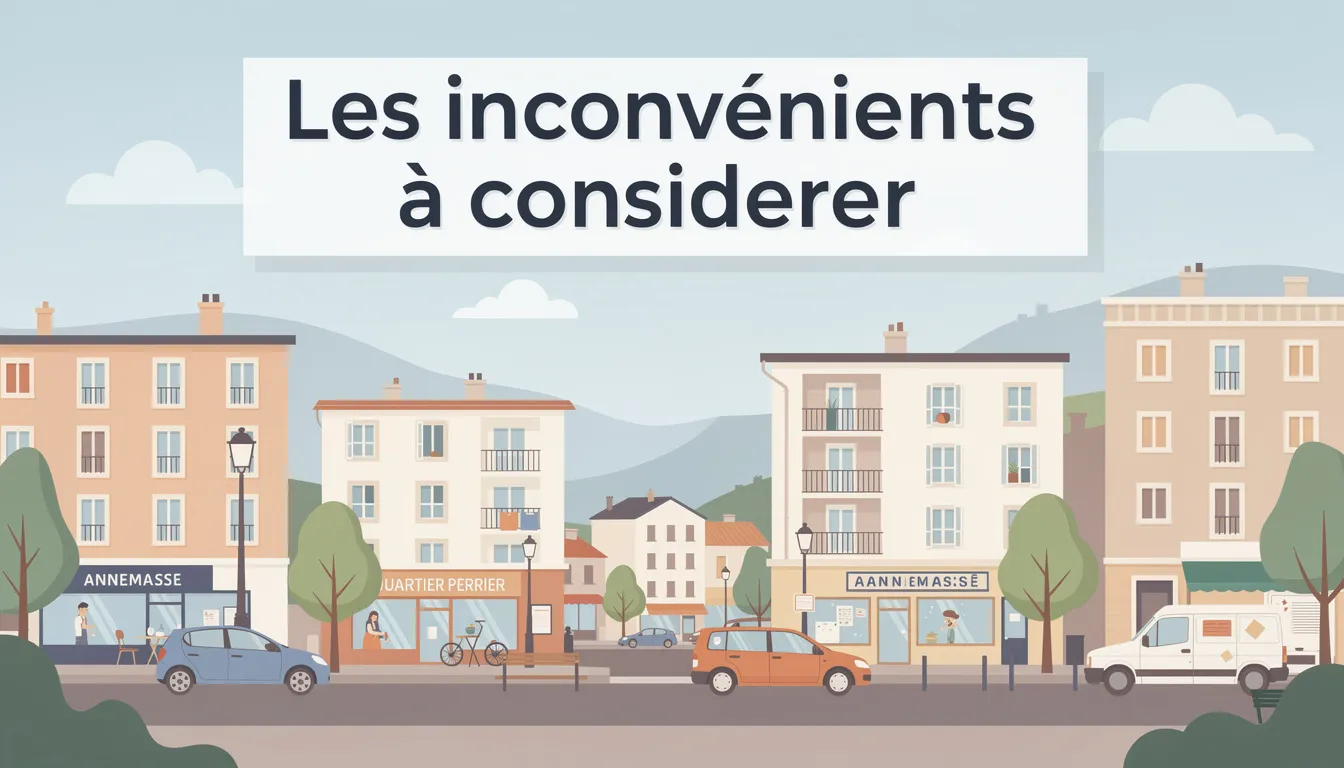 Les inconvénients à considérer