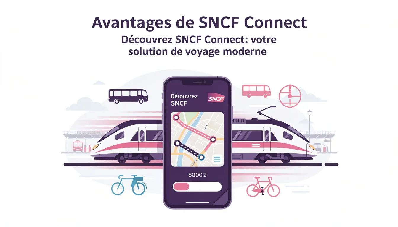 Avantages de SNCF Connect