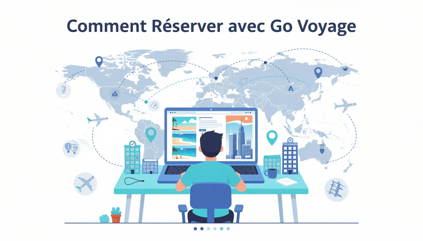 Comment Réserver avec Go Voyage