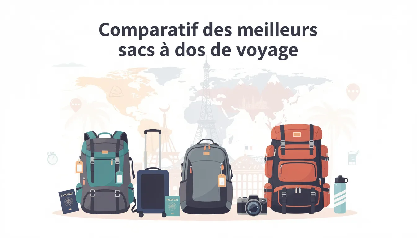 Guide ultime pour choisir le sac à dos de voyage parfait 1 Comparatif des meilleurs sacs à dos de voyage