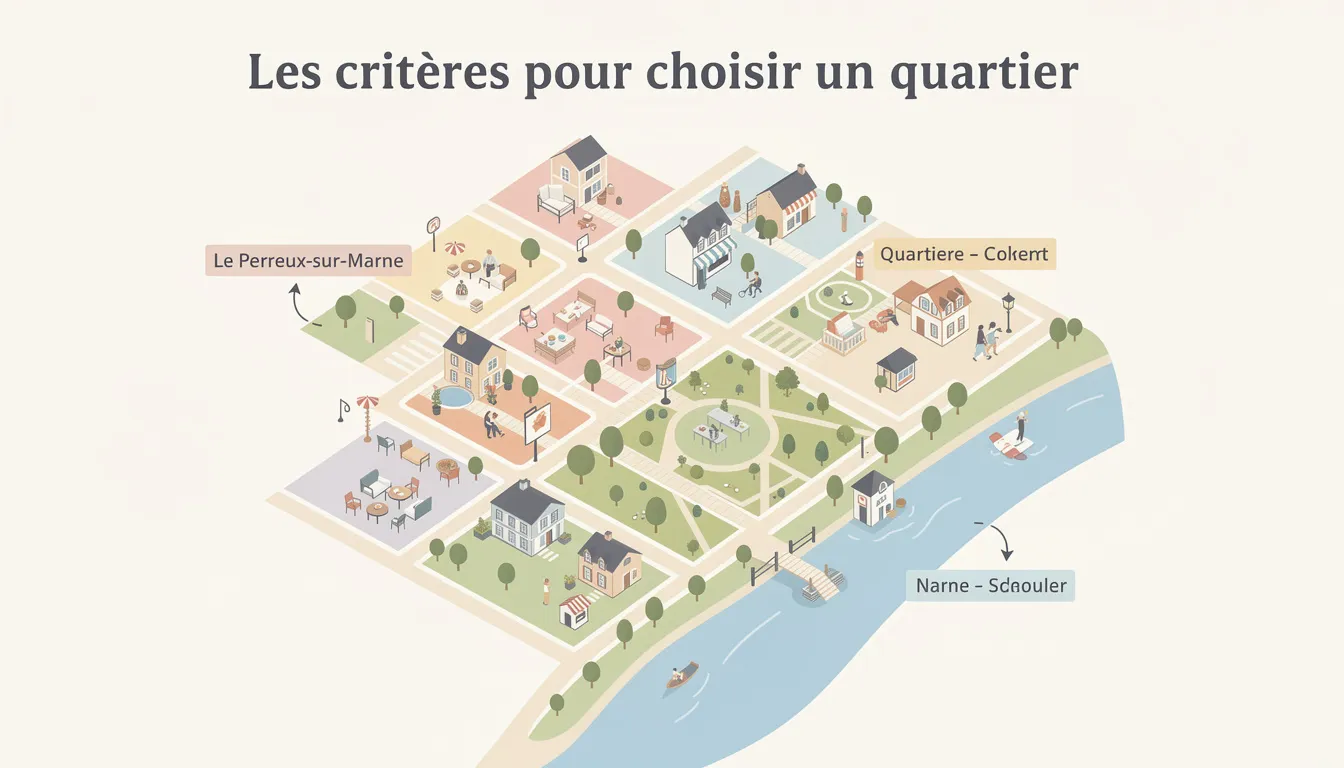 Les critères pour choisir un quartier