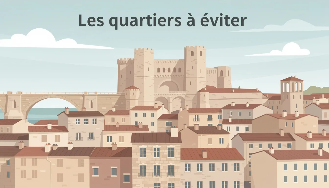 Les quartiers à éviter