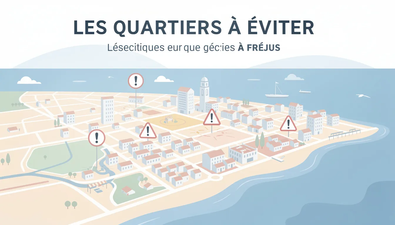 Les quartiers à éviter
