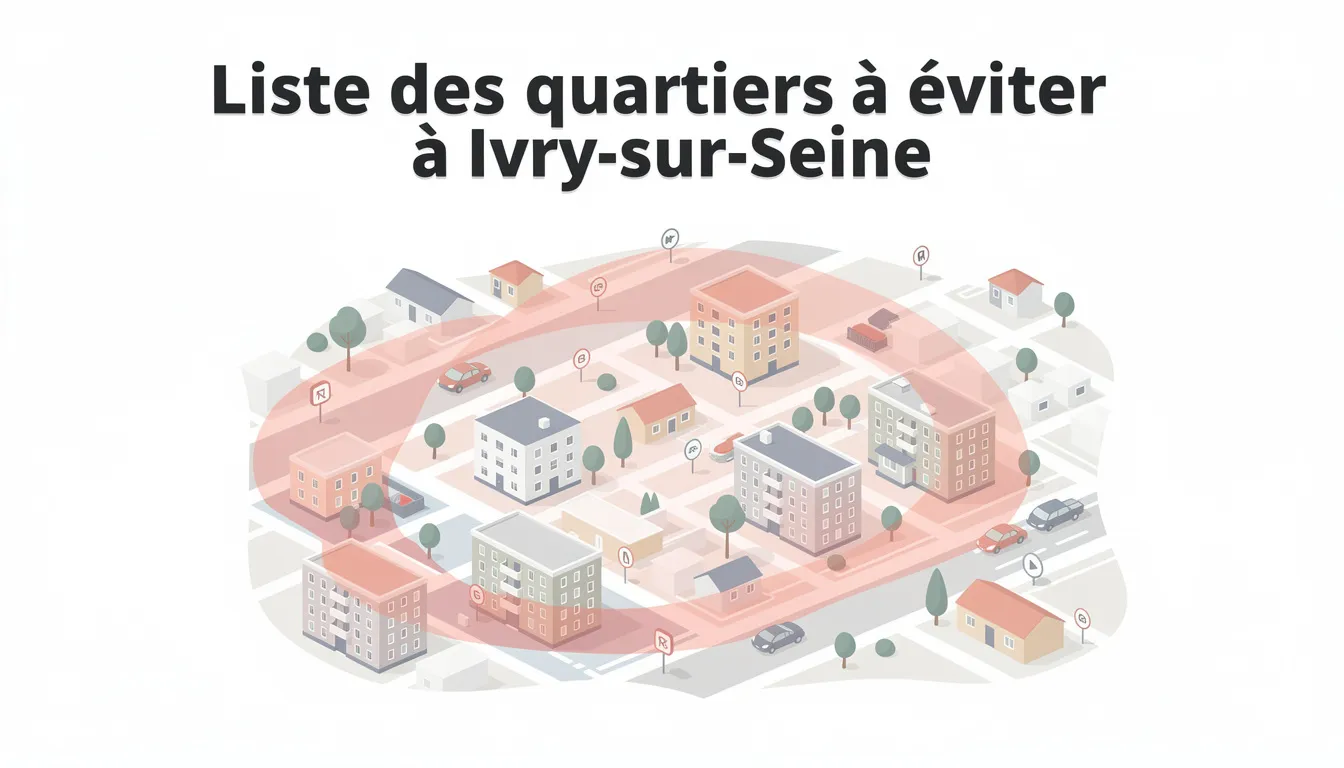 Liste des quartiers à éviter à Ivry-sur-Seine