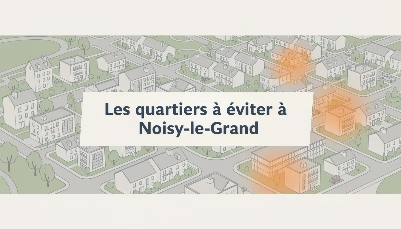 Les quartiers à éviter à Noisy-le-Grand