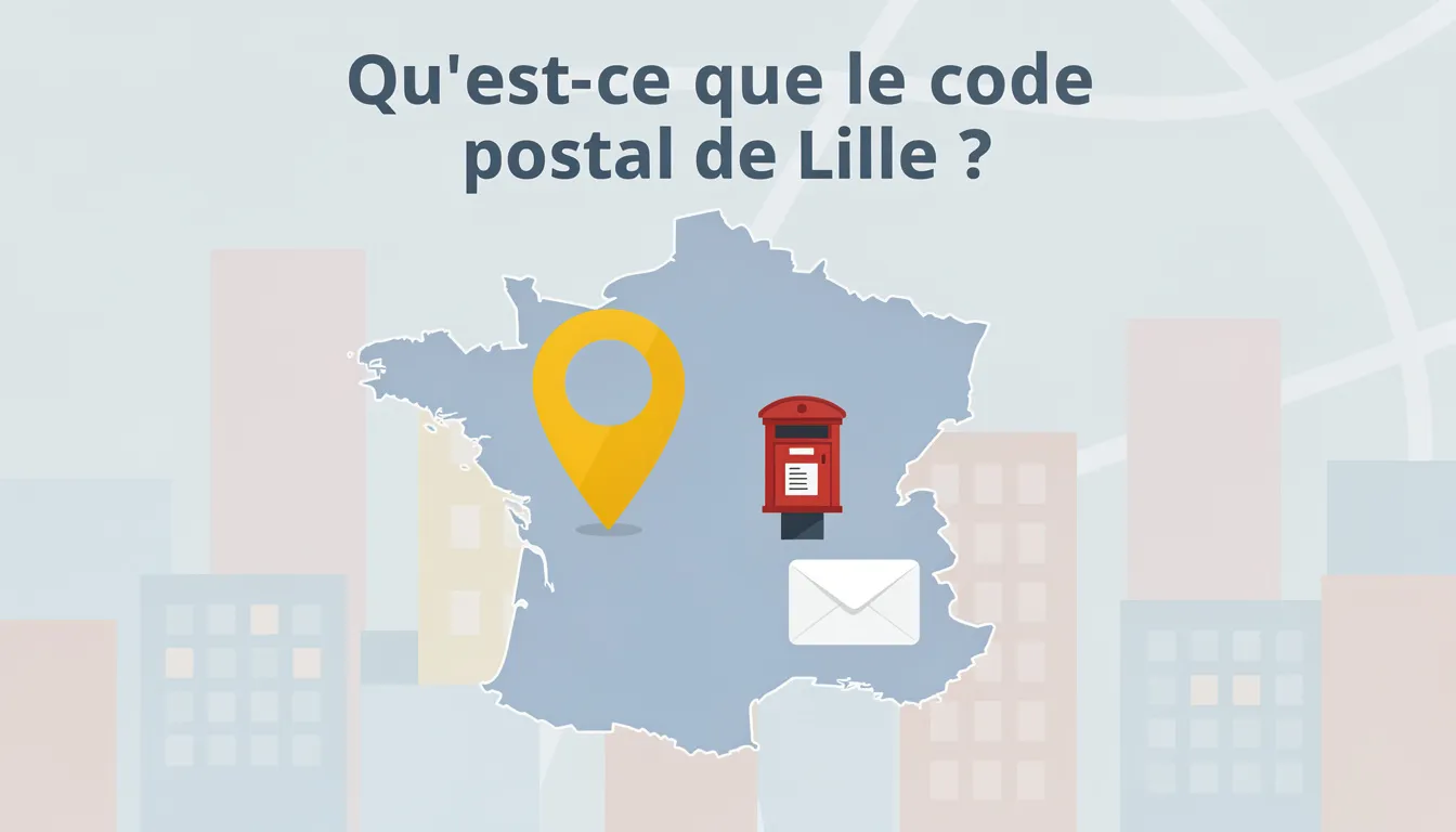 Tout savoir sur le code postal de lille 1 Qu'est-ce que le code postal de Lille ?