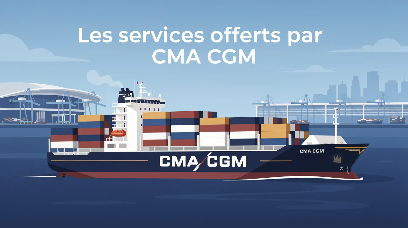 Les services offerts par CMA CGM