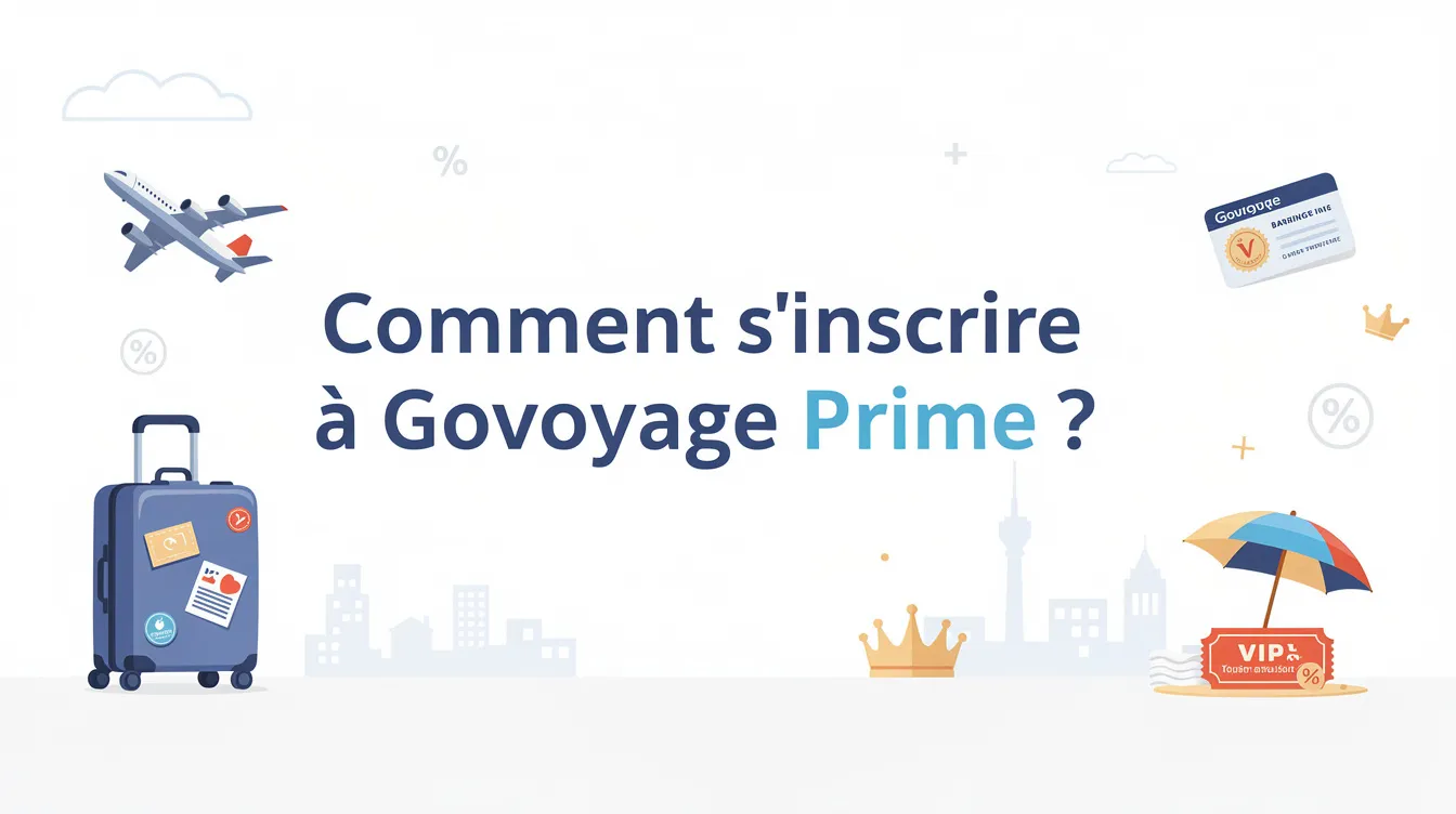 Comment s'inscrire à Govoyage Prime?