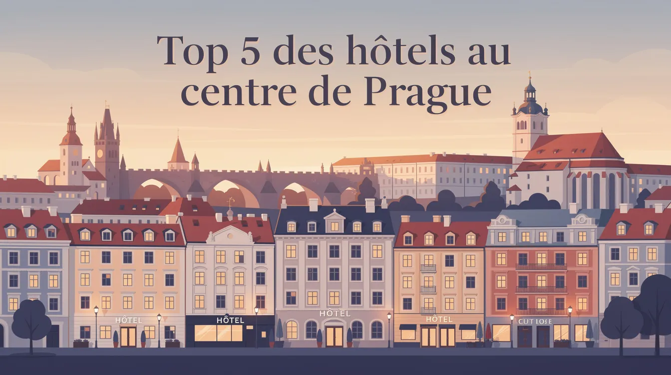 Top 5 des hôtels au centre de Prague