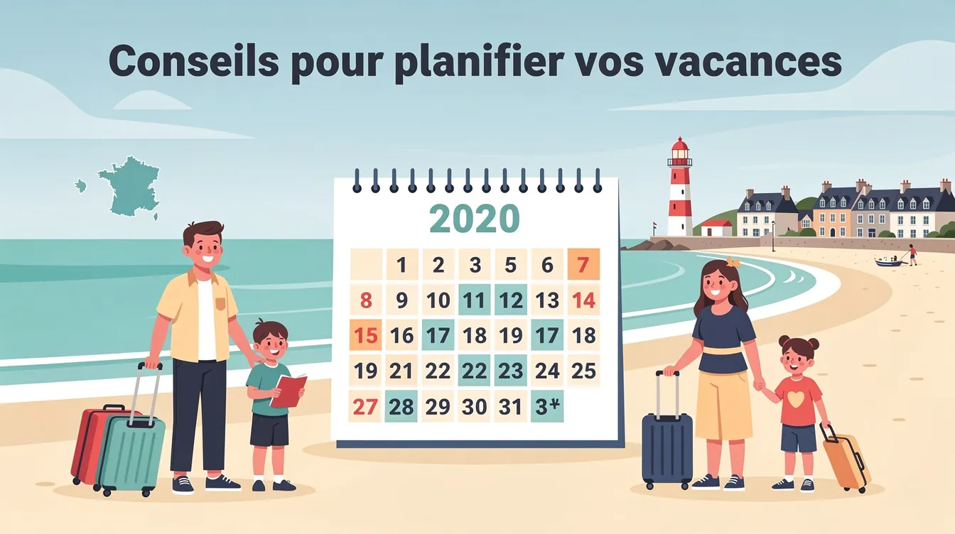 Conseils pour planifier vos vacances