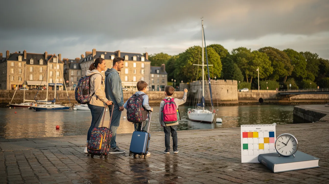 Vacances scolaires 2022 à vannes : dates et infos pratiques