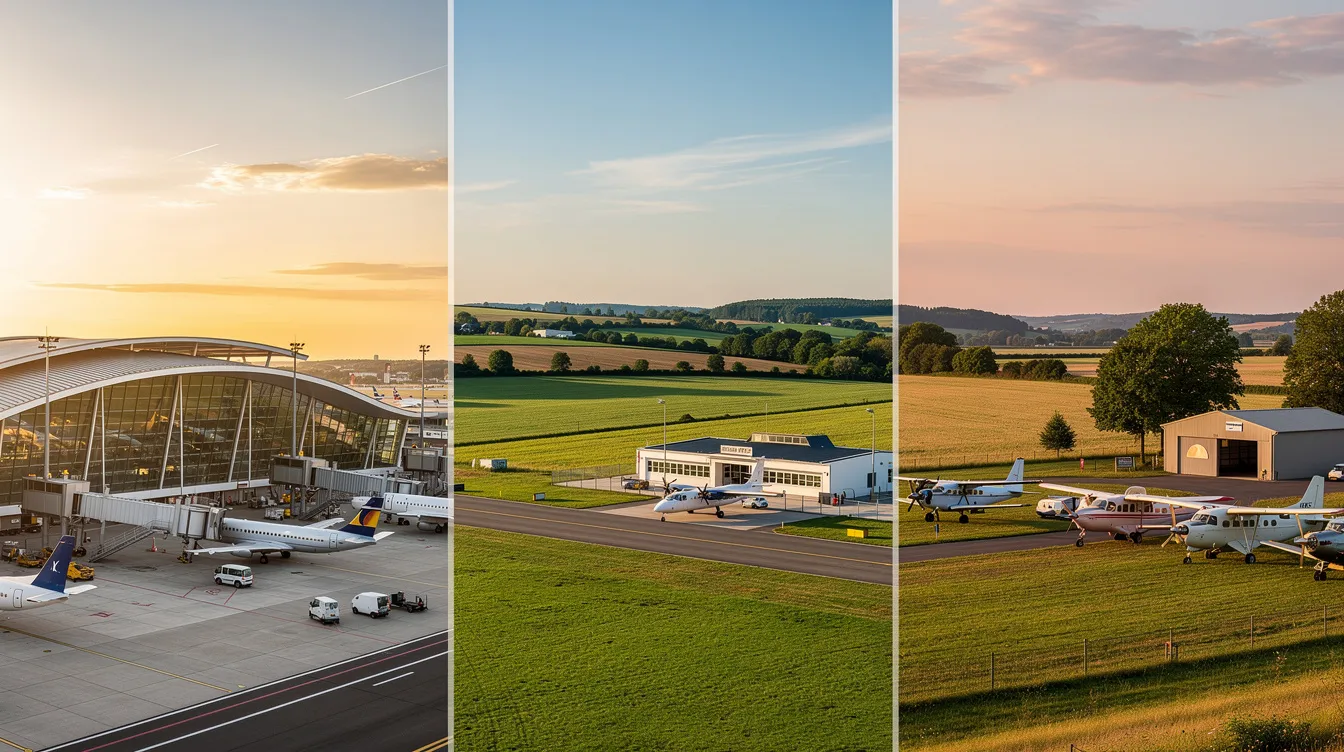 Types d'aéroports en France