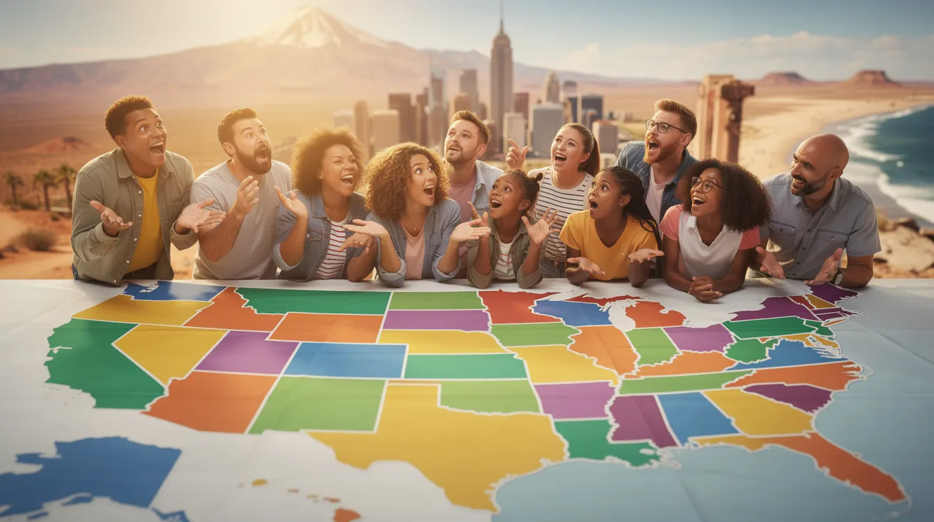 Les 52 états des états-unis et leurs capitales en 2026