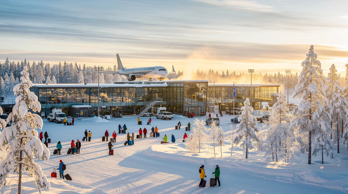 Aéroport finlande : découvrez les meilleurs aéroports 1 Aéroports de Laponie et leur importance