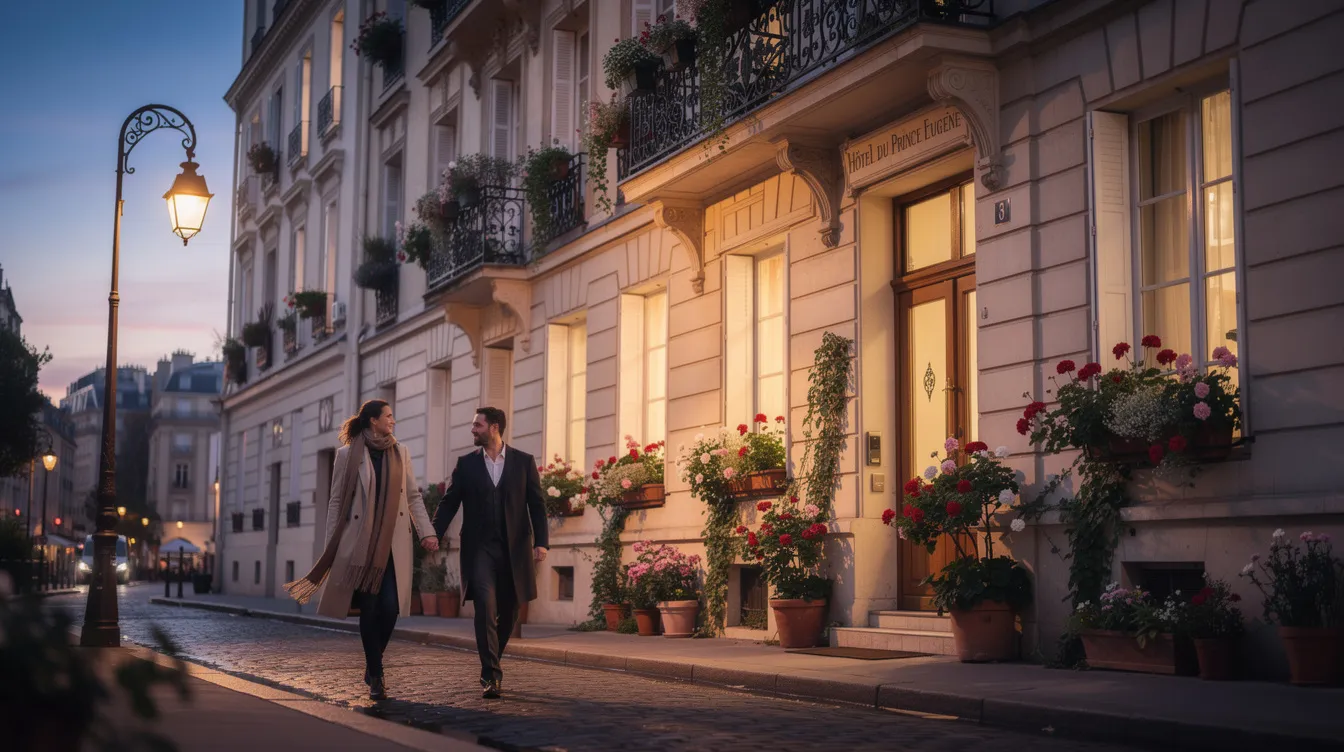 Hôtel du prince eugène : le charme parisien à deux pas de nation