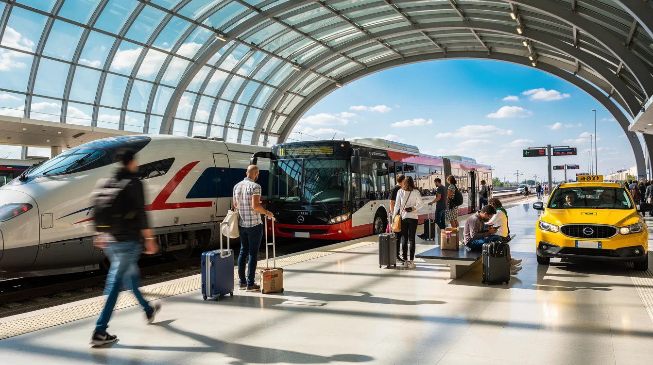 Comparaison des coûts et durées des différents moyens de transport